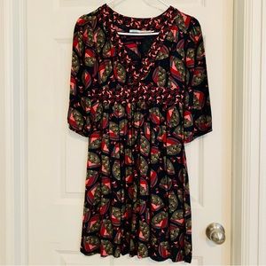 Kimchi Blue Urban Outfitters babydoll style dress with geometric print XS